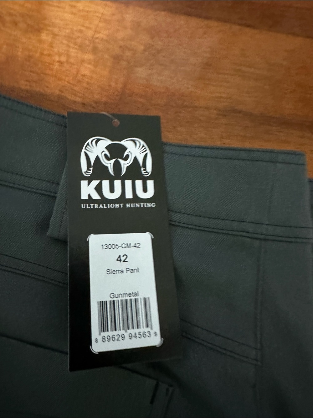KUIU Men's gun metal Tactical Outdoor Pants - Picture 6 of 7